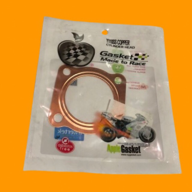 paking head f1zr f1 0.3mm apple tembaga original - gasket head f1zr f1 original tembaga