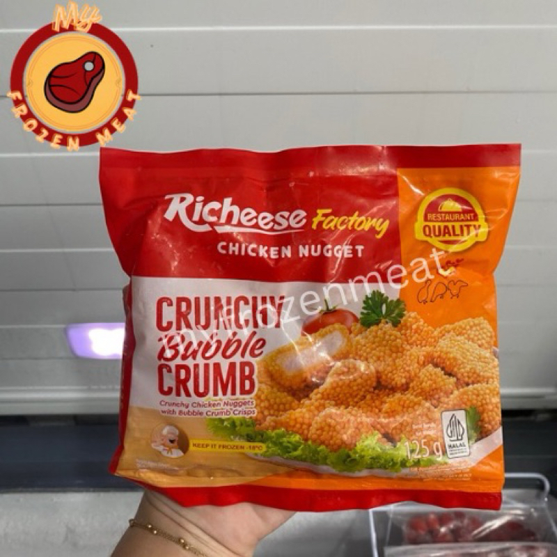 

Richeese Factory Nugget Crunchy Bubble Crumb 125gr