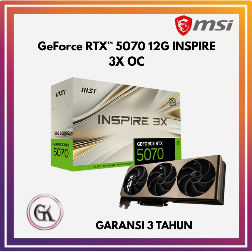 MSI GeForce RTX 5070 INSPIRE 3x OC / RTX5070