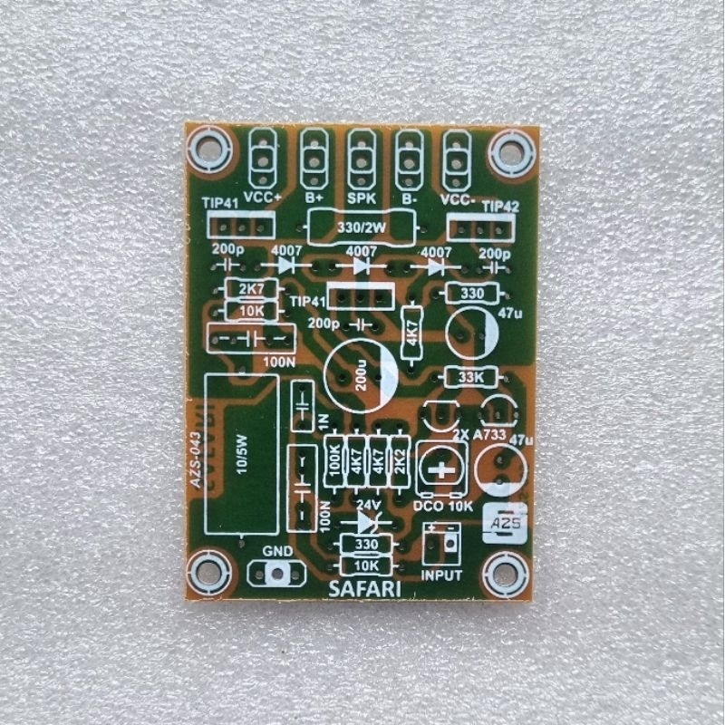 PCB Power Amplifier Safari Mini XPC 043