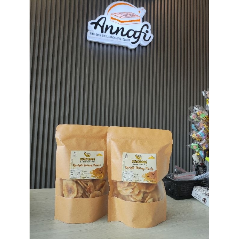 

KRISBAN Homemade Banana Chips//Keripik Pisang Manis//Oleh-oleh Khas Lampung