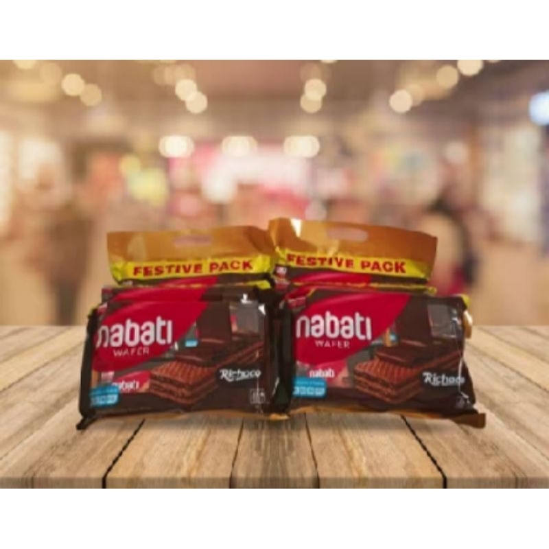 

PROMO TERBATAS!!! 1 PACK WAFER NABATI RANDOM VARIAN RASA COKELAT/ KEJU 240 GRAM
