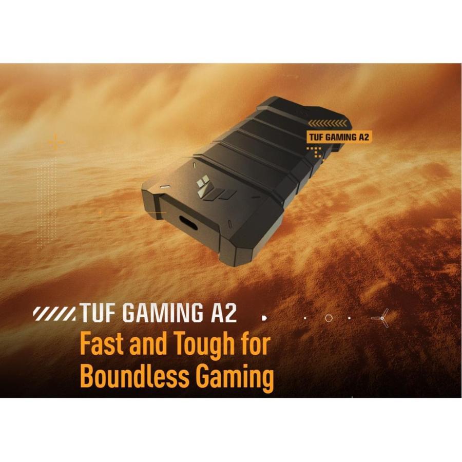 External SSD Asus TUF A2 1TB 2TB 4TB - Upto 20Mbps USB 3.2 2x2 Type-C - Portable SSD Asus TUF A2 4TB