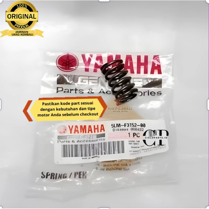 SPRING SUB PER SULING SHOCK SHOK SOK MIO LAMA 5TL AEROX 155 OLD NEW YGP 5LM-F3152-00