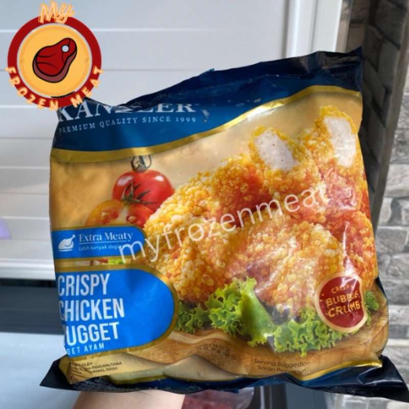 

Kanzler nugget crispy bubble 450gr