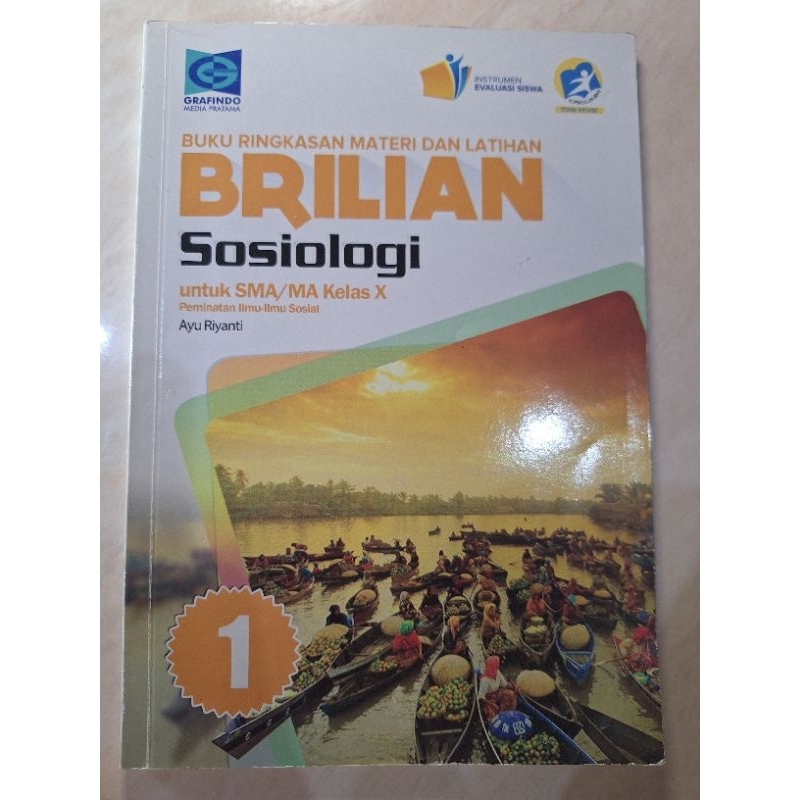 buku sosiologi / brilian sosiologi / kelas 10 / grafindo