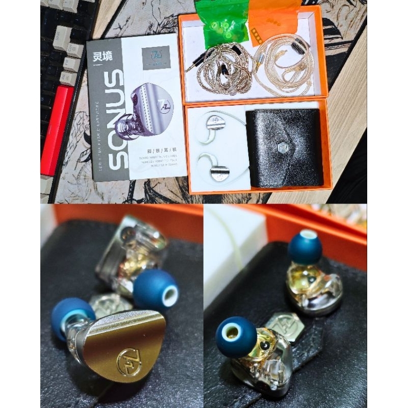 7hz SONUS 3,5MM SECOND + KABEL TRN T2 Pro MODULAR 3,5 + Acoustune AET08