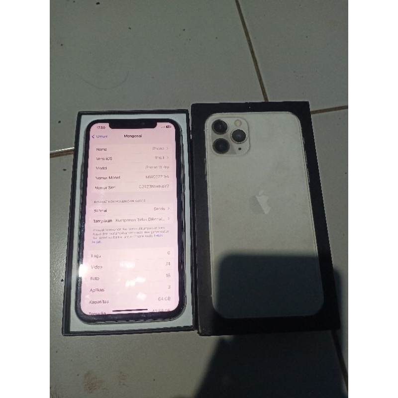 Iphone 11 pro 64GB xl axis only dual sim