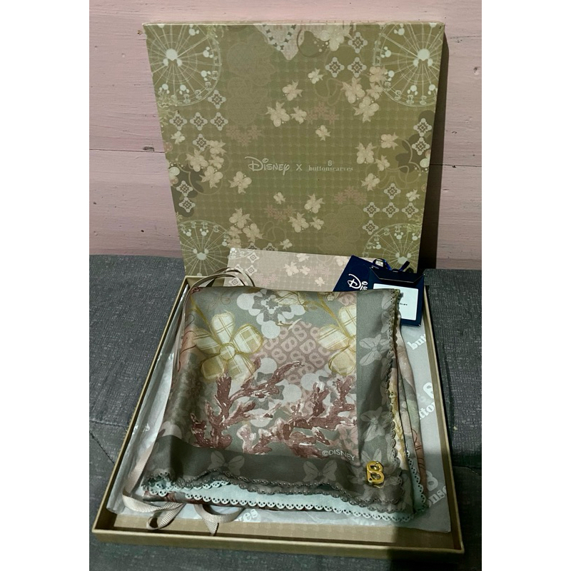 Buttonscarves TDP (the dream park) Clover Satin PL