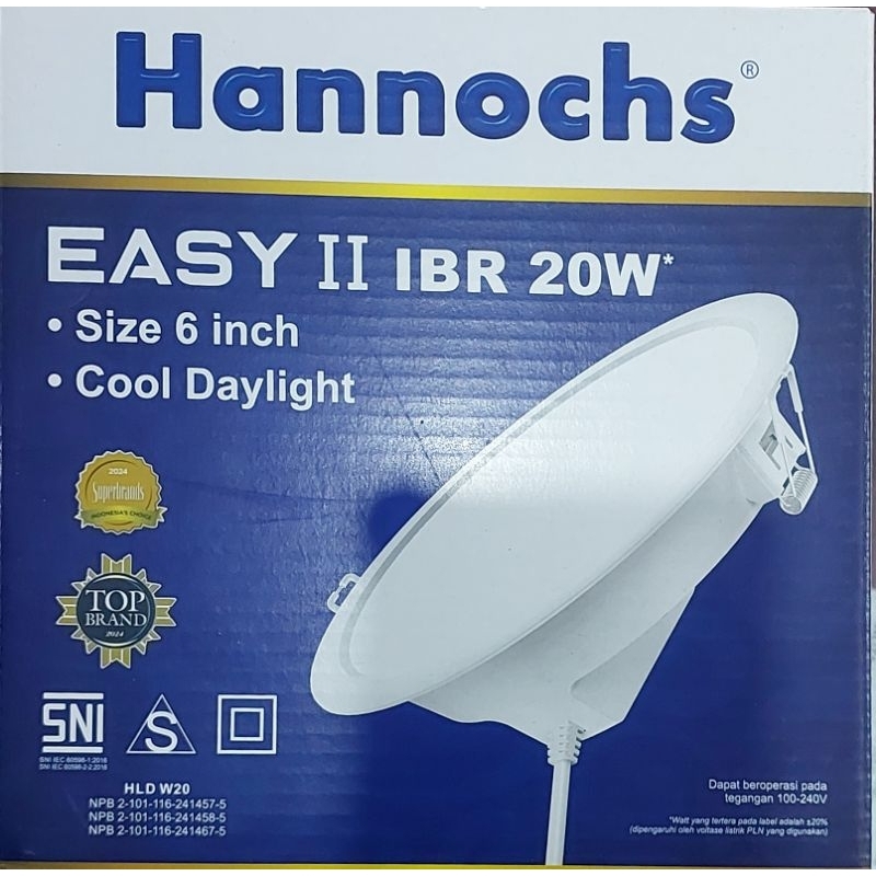 lampu donlet hannochs easy 20wat bulat.lampu donlet 20wat hanok