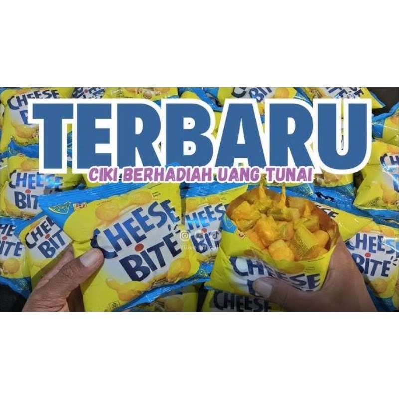 Ciki Cheese bite Berhadiah uang tunai -Ciki berhadiah terbaru