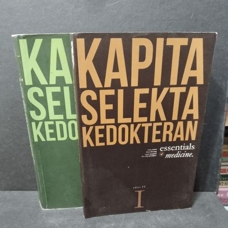 Buku original KAPITA SELEKTA KEDOKTERAN jilid 1-2