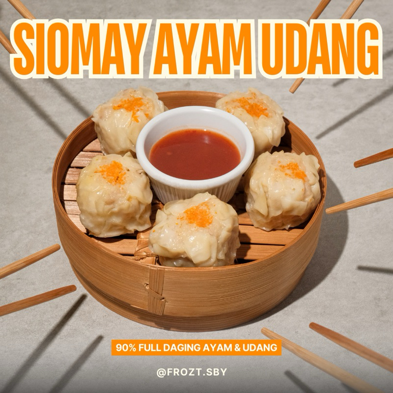 

SIOMAY AYAM UDANG | DIMSUM AYAM UDANG | Frozen Homemade Praktis Lauk Siap Saji