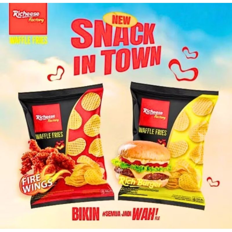 

RICHEESE FACTORY WAFFLE FRIES ISI 10