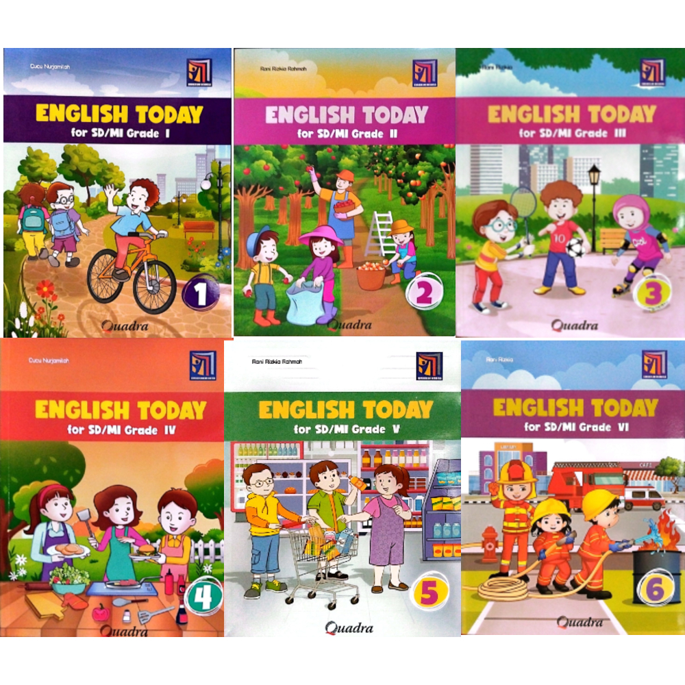 ENGLISH TODAY KURMER SD/MI PENERBIT QUADRA