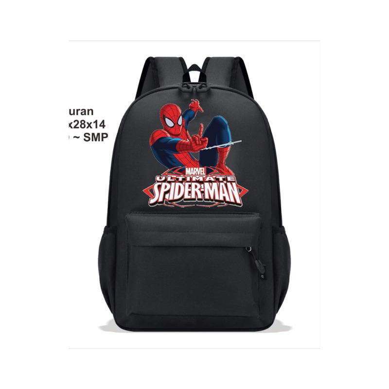 Tas Anak Sekolah Laki-laki Karakter Spiderman SD TK Tas Ransel Anak Sekolah Tas Spiderman