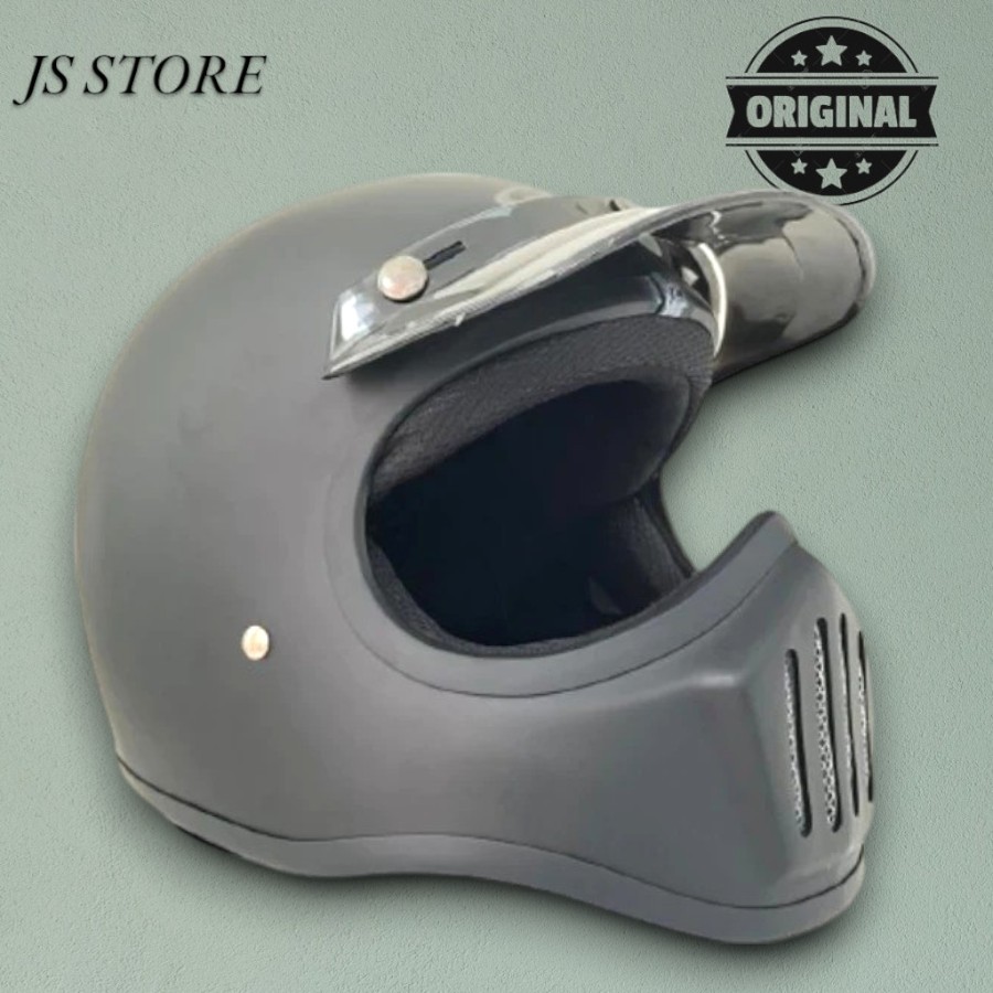 Helm CAKIL J-STEADY Solid Helm Cakil Pet SNI