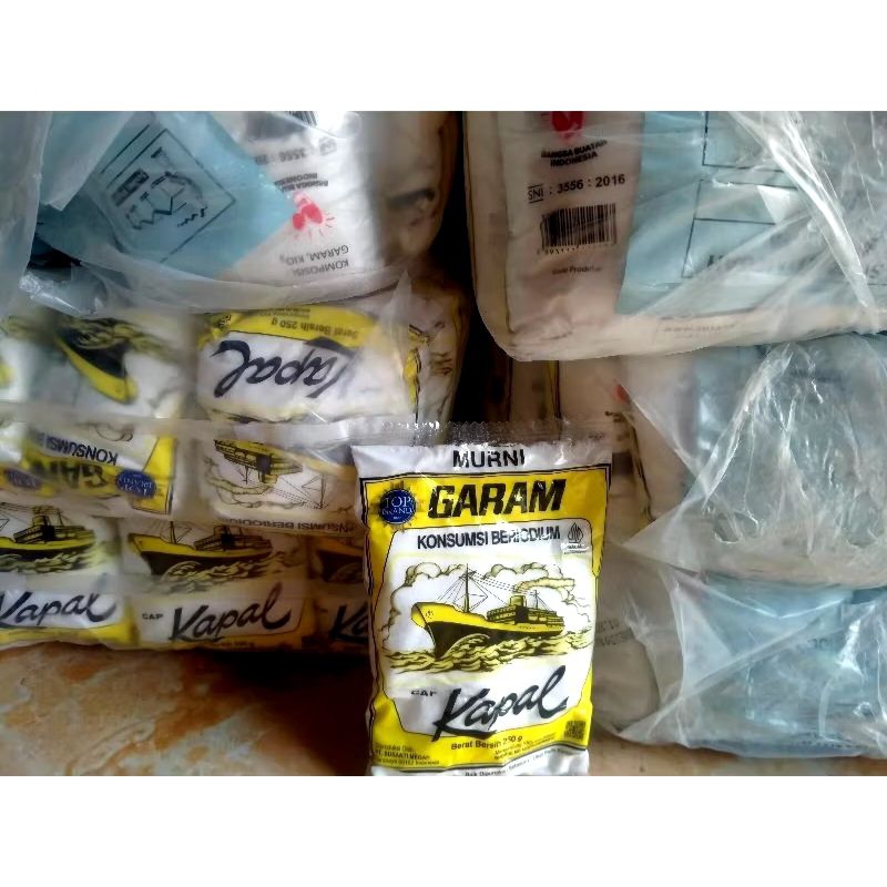 Garam murni cap kapal 1bal