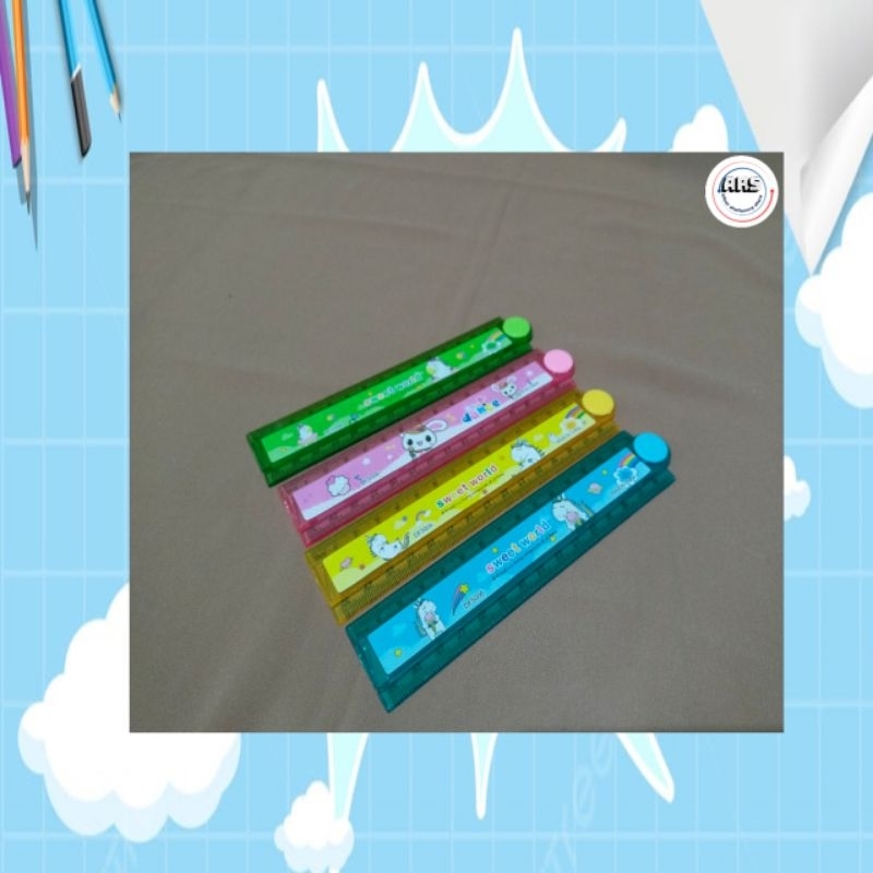 

PENGGARIS LIPAT 30cm MOTIF LUCU
