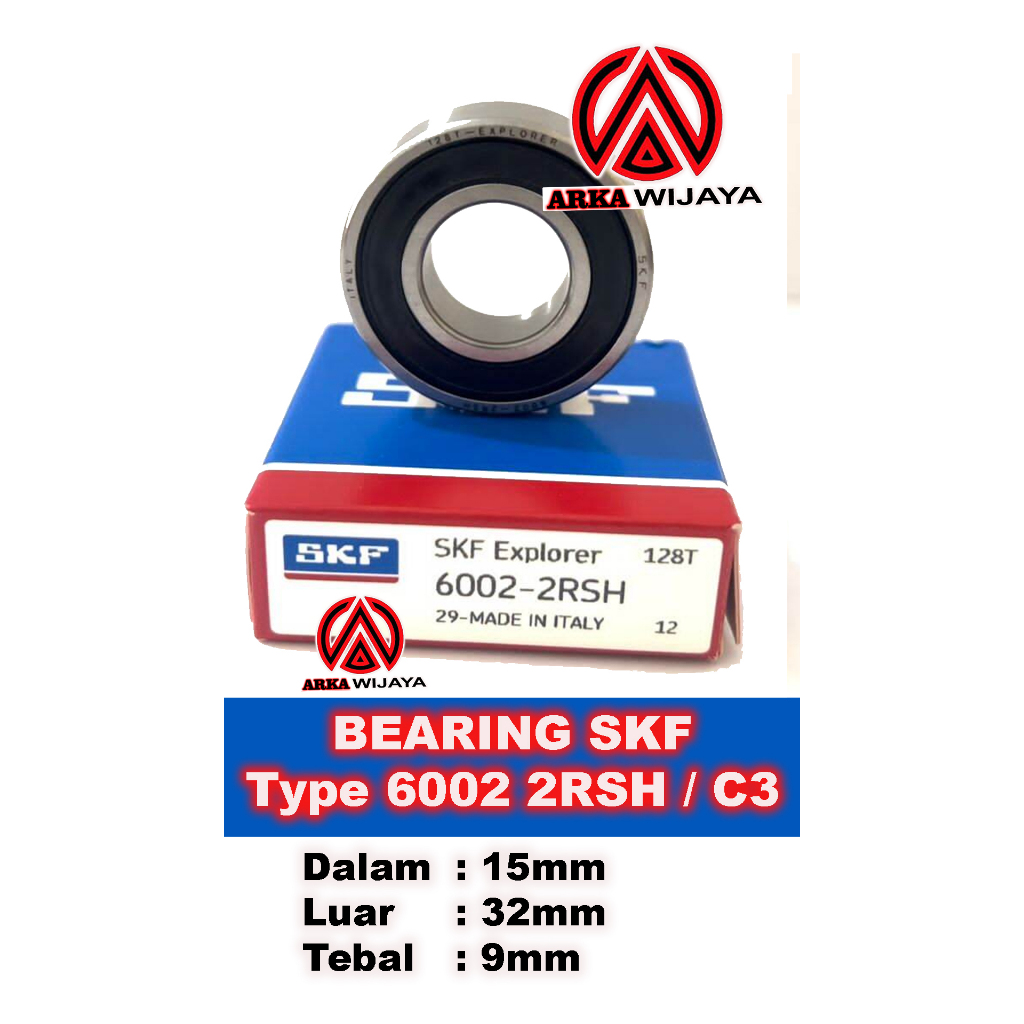 BEARING 6002 ZZ / 6002ZZ / 6002 2Z SKF C3