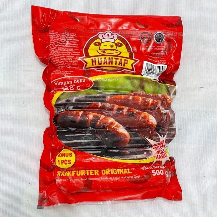 

MUANTAP Sosis Bakar Jumbo mantap 500gr