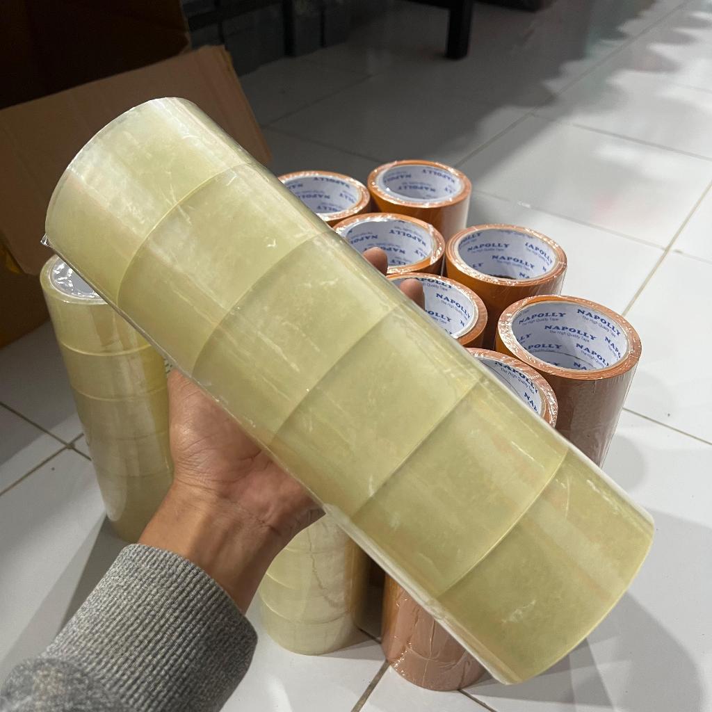 

LAKBAN BENING LAKBAN COKLAT 45X70 YARD PER PCS / LAKBAN BUAT PACKING MURAH