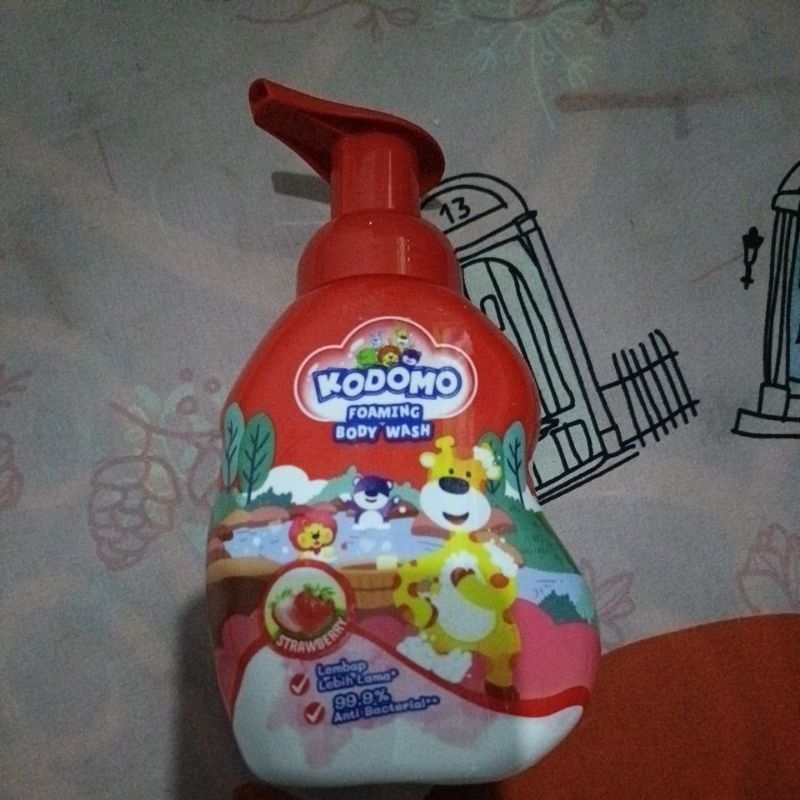 Kodomo Foaming body wash 250ml