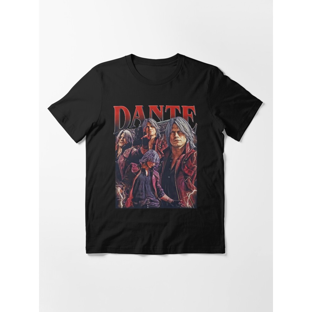 Kaos Game Dante Devil May Cry Vintage Essential T-Shirt