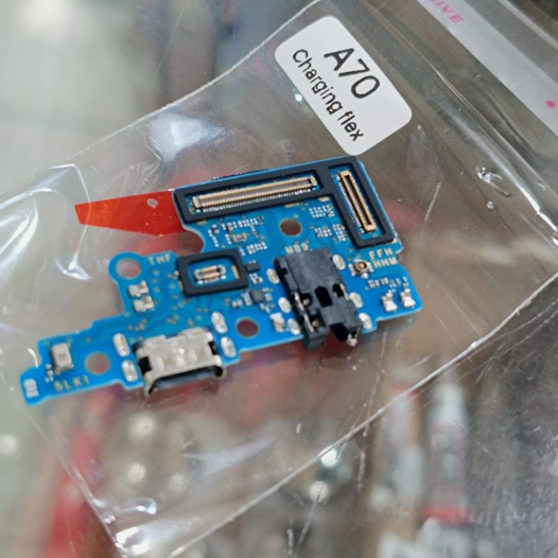 PAPAN CAS KONEKTOR CHARGER CASAN SAMSUNG A70 FULSET IC ORIGINAL