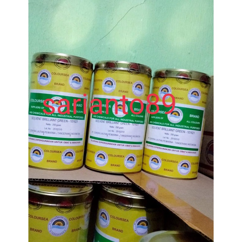 

Solvent Brilliant green 11621 Coloursea KODE W2N2
