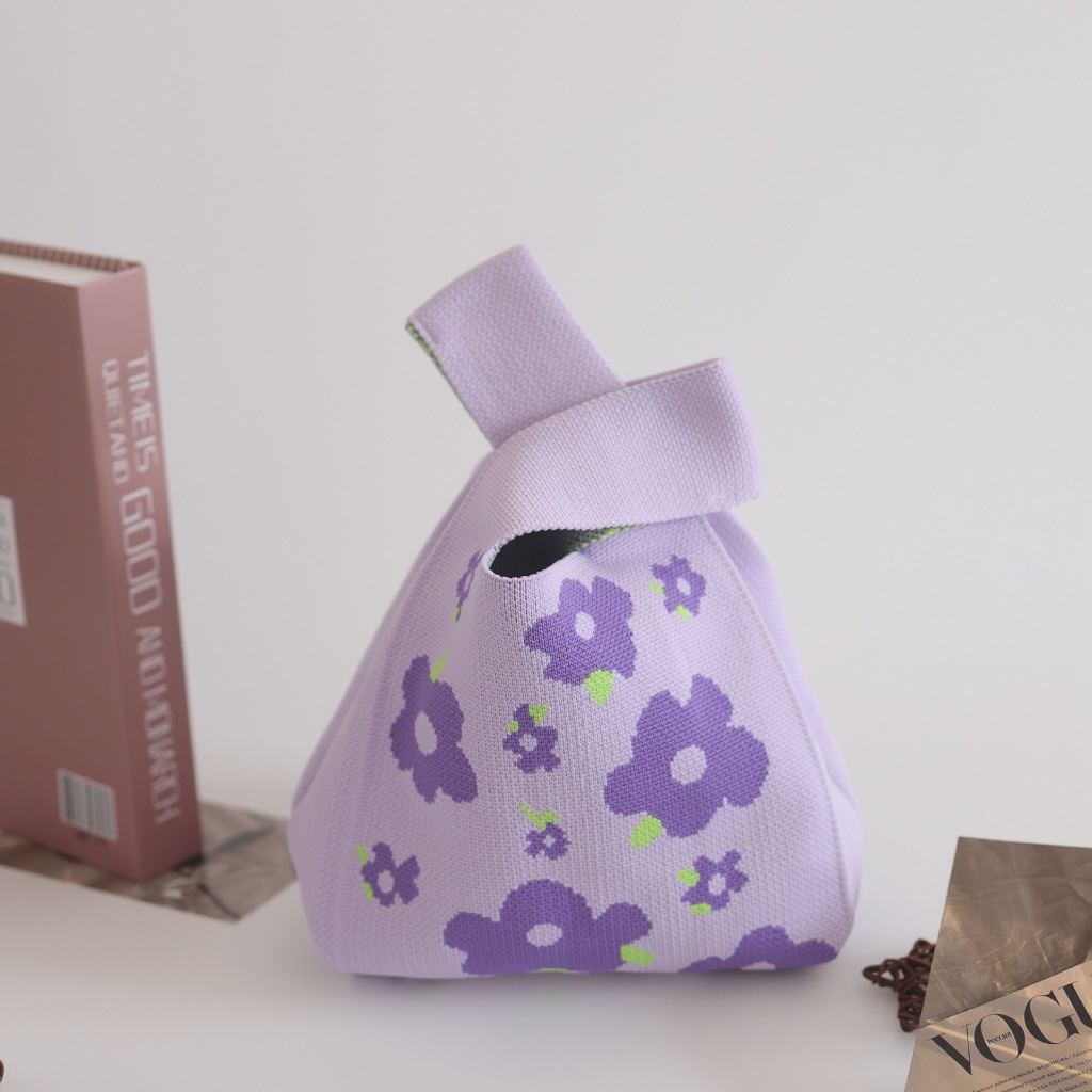 KNOT - Tas Rajut Tote Bag Totebag Knot Bag Knitted Buffolow Korean Stye Tas Souvenir Handmade Mini