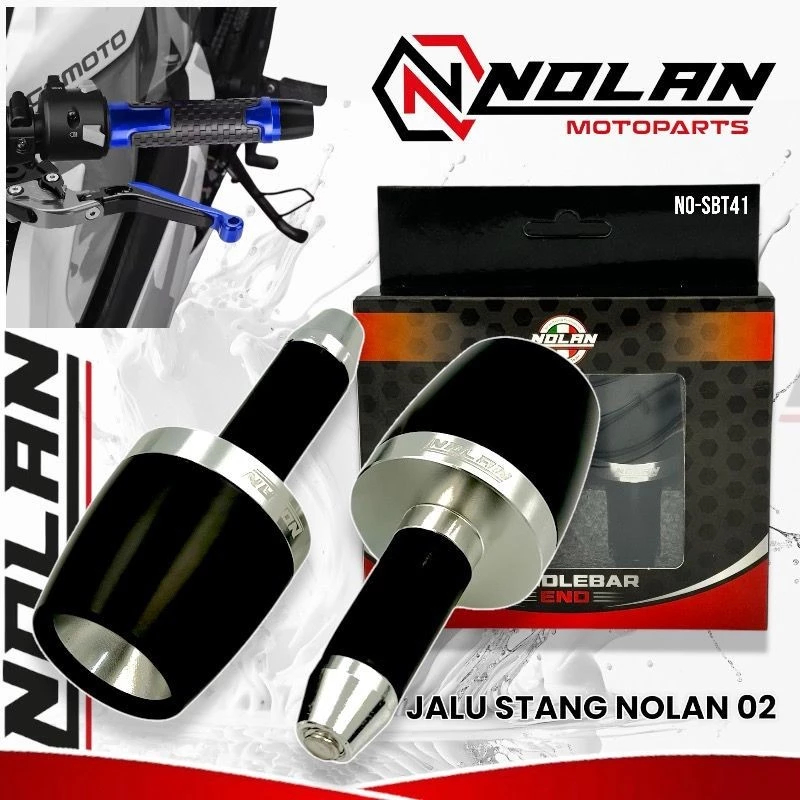 Jalu Stang motor grib NOLAN Original New Bahan Full Aluminium CNC Vario Beat scoopy mio jupiter rx k