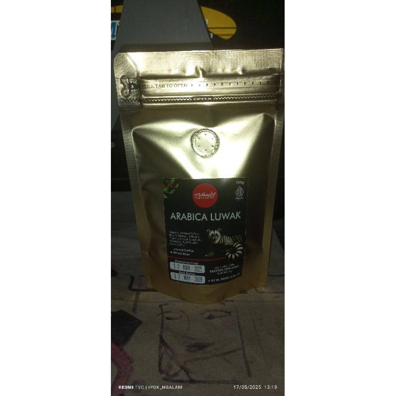 

Kopi luwak Arabica 100g