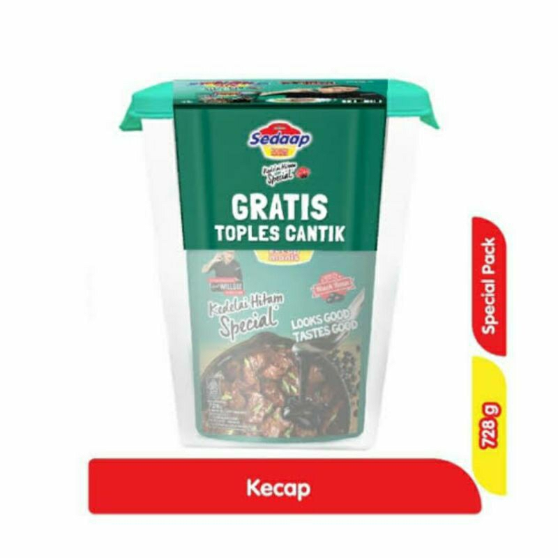 

Kecap Sedaap Manis Spesial 725g (Free Toples)