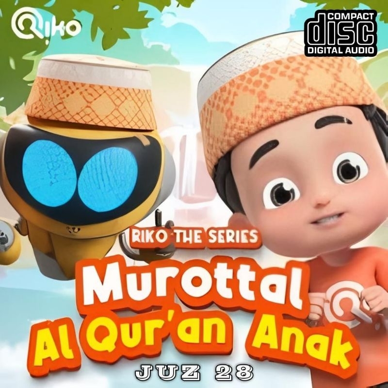 KASET CD RIKO THE SERIES MUROTTAL QURAN ANAK ANAK-KASET CD BIBINGAN TAHFIDZ AL QURAN ANAK ANAK-EDUKA