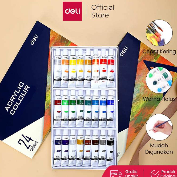 

KODE N43L Deli cat akrilik 121824 warna cepat kering dan halus 73856 7387 73858