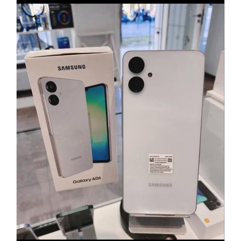 HP baru Samsung Galaxy A06 hadir dengan layar besar 6.5 inci, RAM 4GB dan memori internal 64GB dan b