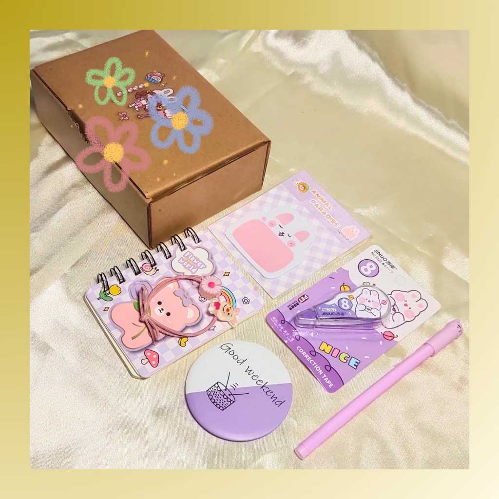 

HAMPERSOFGIFTBOX HAMPERS MINI ALAT TULIS IMUT / HAMPERS ALAT TULIS / HAMPERS UNTUK SAHABAT / KADO UNTUK SAHABAT