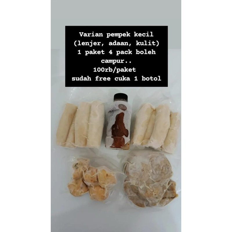 

BASEBA PAKET PEMPEK KECIL PREMIUM