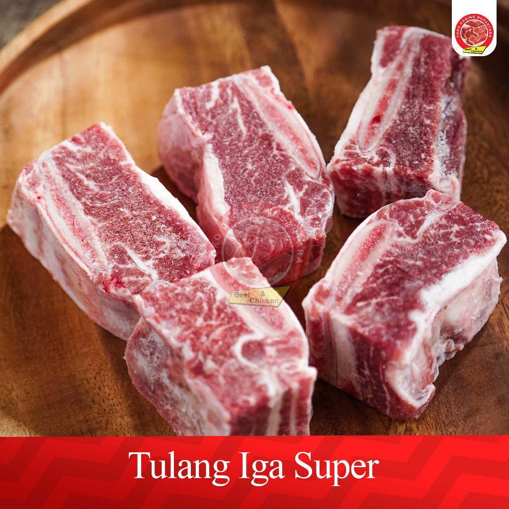 

TULANG IGA SUPER 1 KG | SHORT RIB BONE 1 KG | TULANG IGA POTONG 1 KG