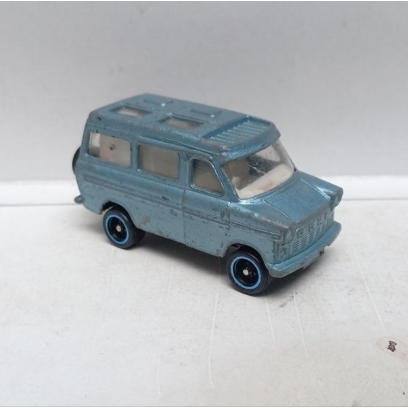 corgi juniors ford transit caravan martin walter made in gt. britain loose diecast 1/64 custom (t)