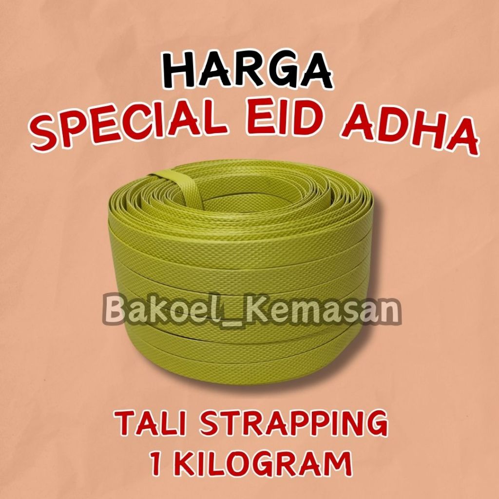 

PROMO EID ADHA Tali Packing Strapping Band 15mm 1 Kg