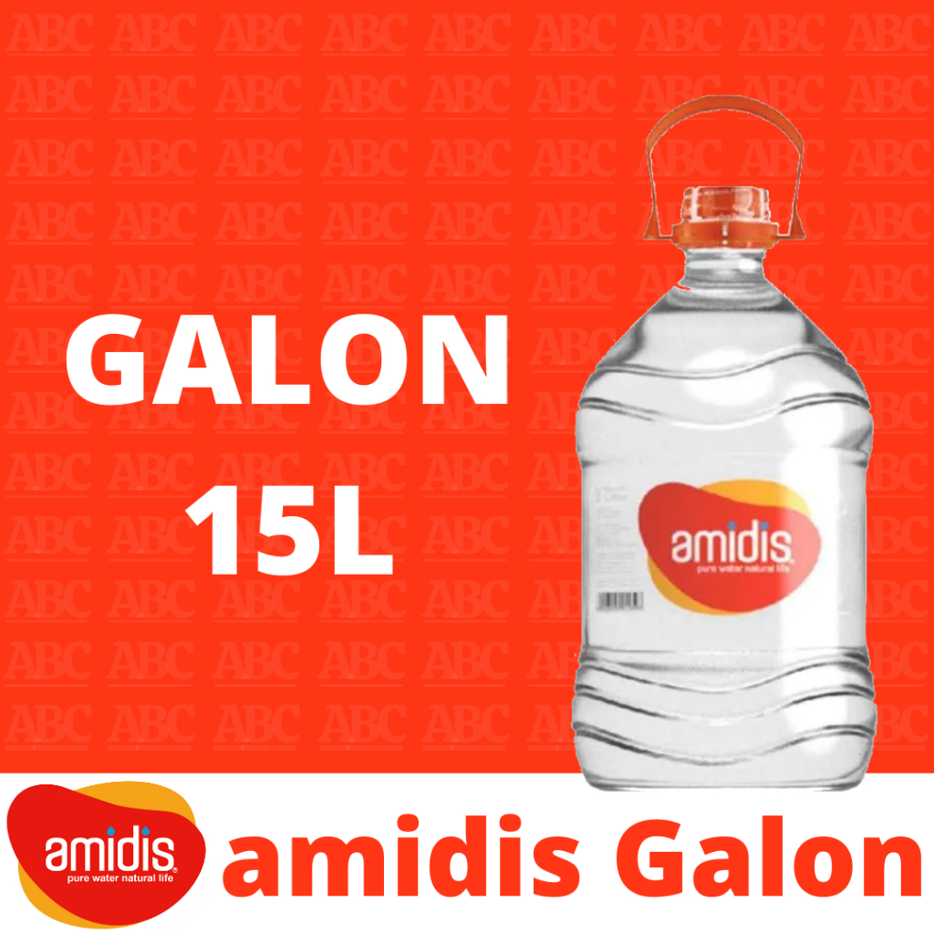 

Amidis | Galon 15 Liter | Galon Sekali Pakai