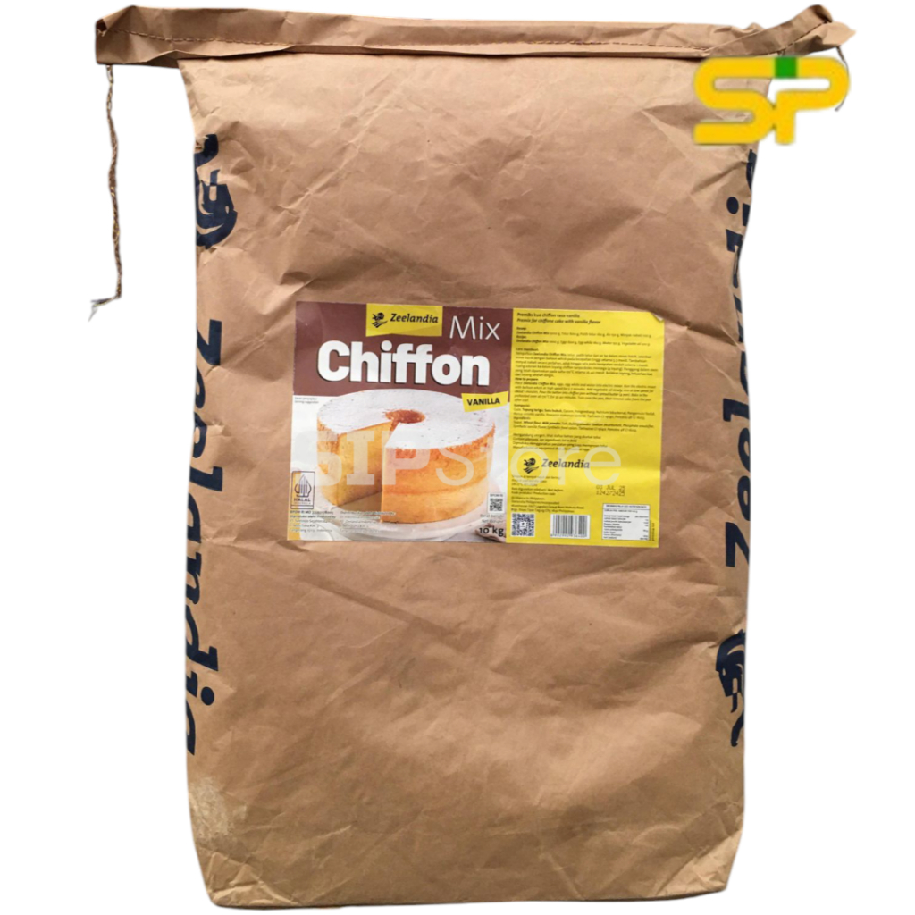 

Zeelandia Chiffon Mix 10kg / Tepung Premiks Isntan Siap Pakai / Tepung untuk Kue Chiffon 10 kg