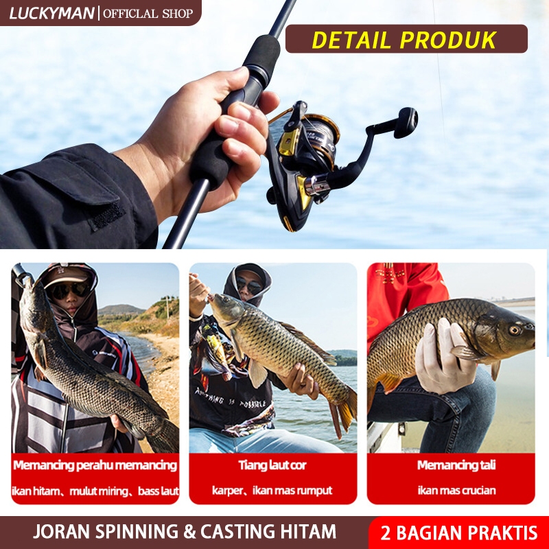 Best Sale Hot Sale1 Set Joran Pancing/Murah/Reel Berkualitas Baik/Bc/Casting