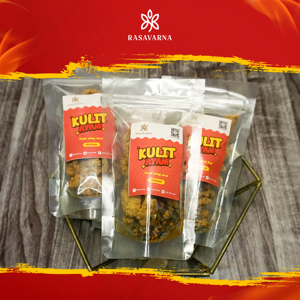 

Kulit Ayam Crispy Daun Jeruk Pedas