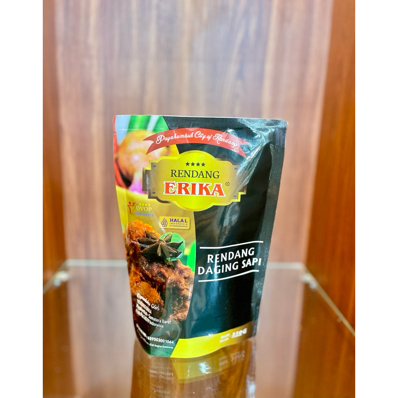 

Rendang Daging Sapi Erika 250gr
