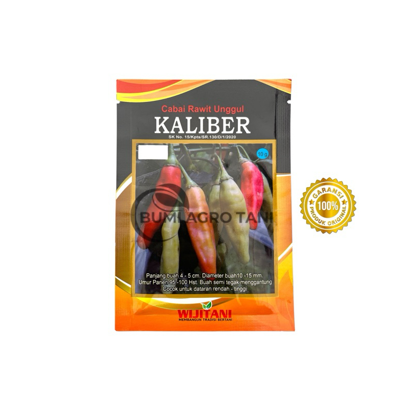 (10 GR) BIBIT BENIH CABE RAWIT KALIBER -WIJITANI GARANSI ORI
