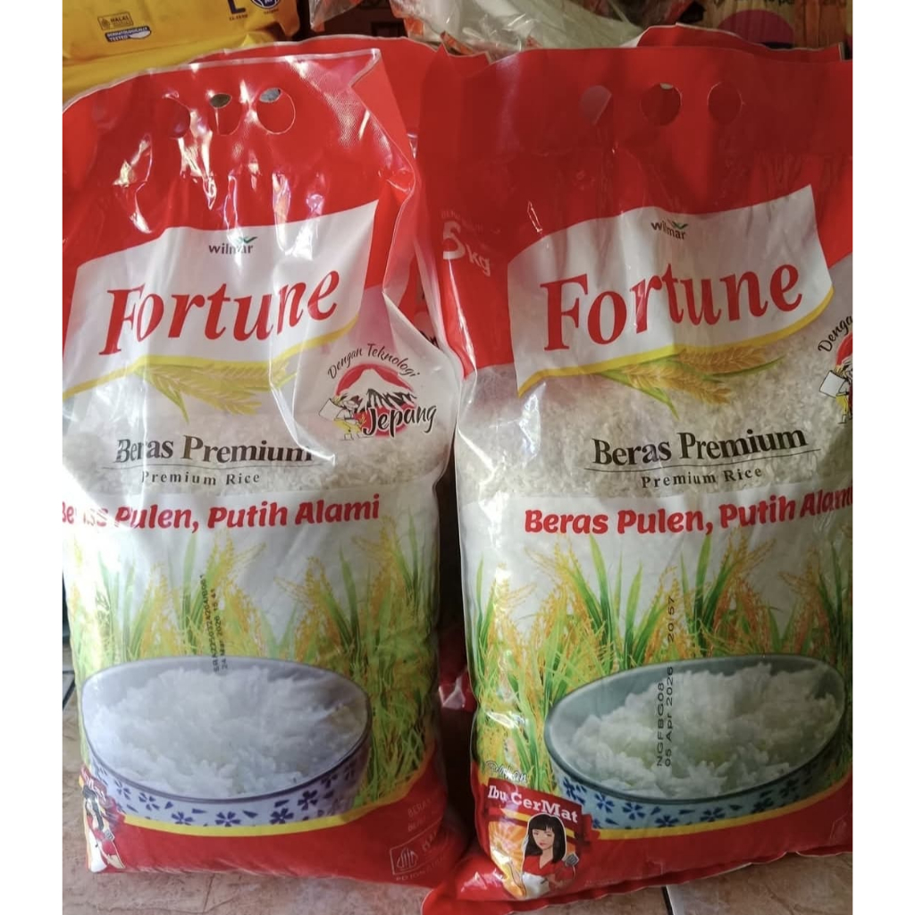 Twinpack Beras Fortune 5kg X 2