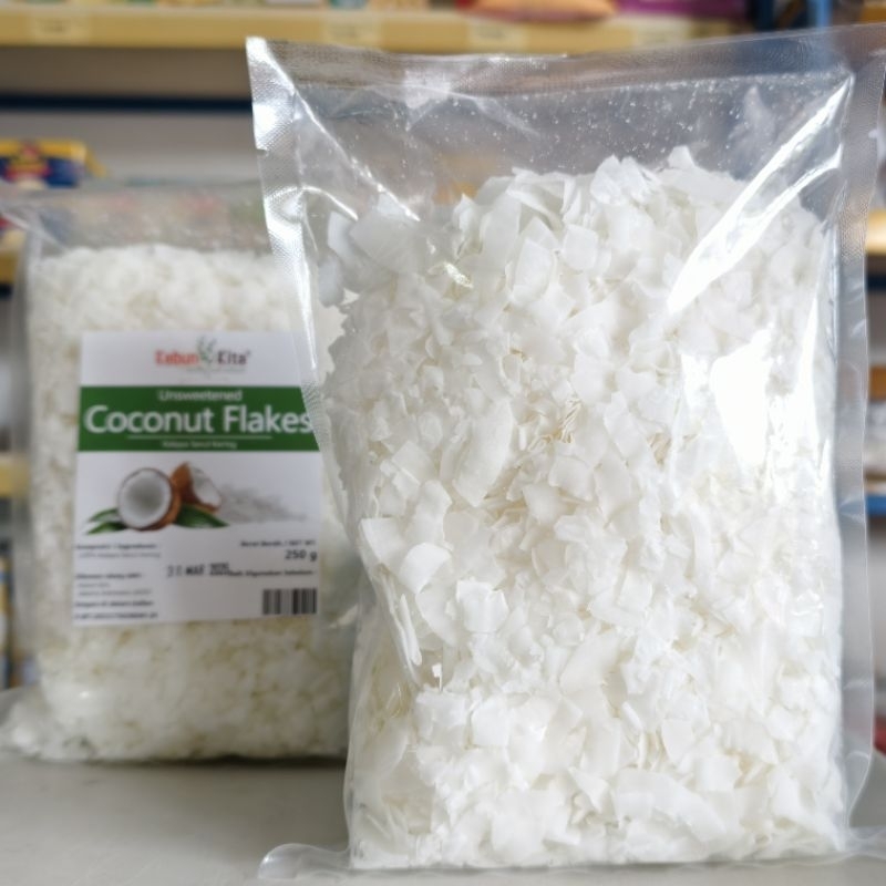 

RB22 Kelapa Kering Kebun Kita 250Gr / Dry Coconut Flake 250Gr / Kelapa Kering Flake 250Gr / Kelapa